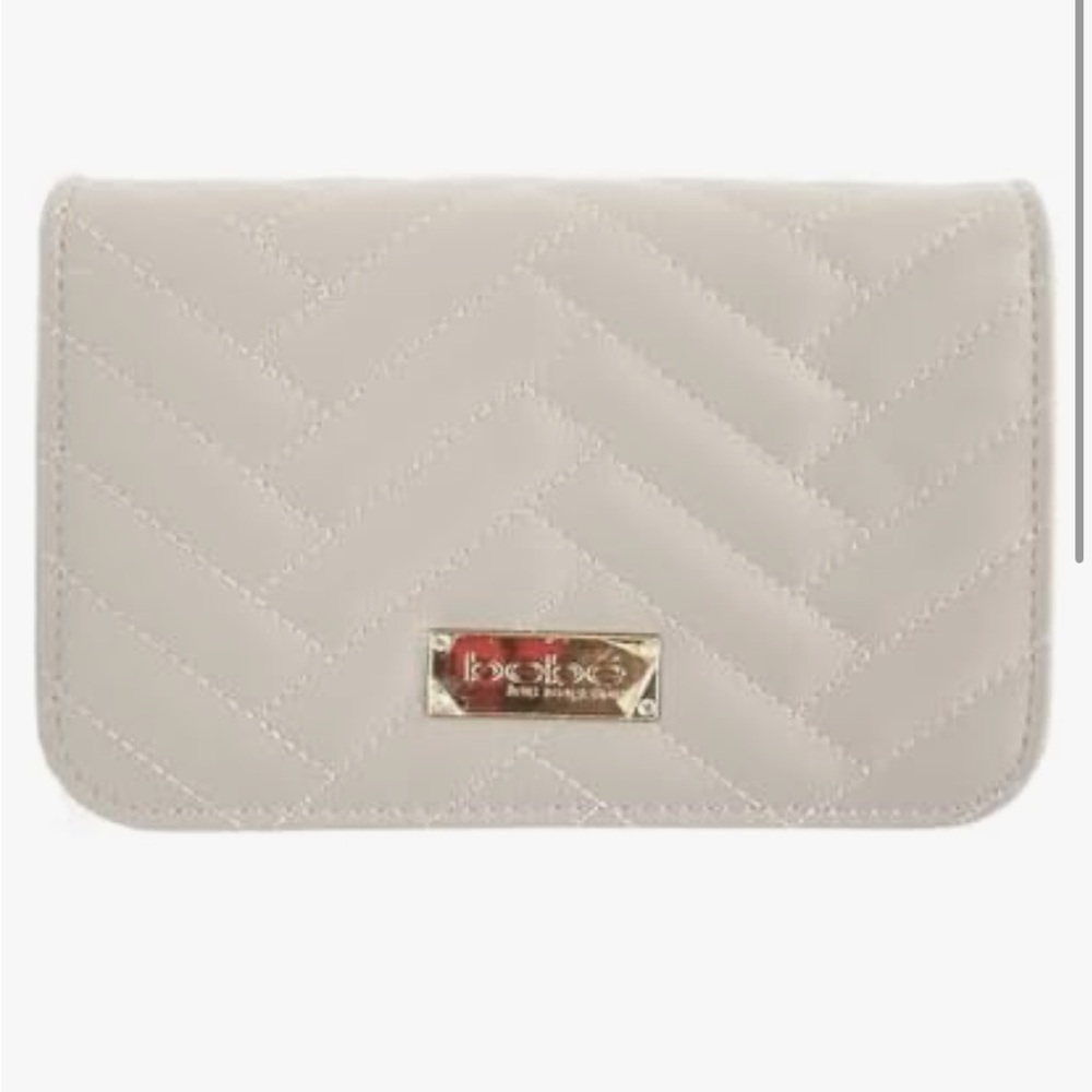 bebe | Sophia Small Crossbody In Chalk NWT - Neutral Chic Staple
